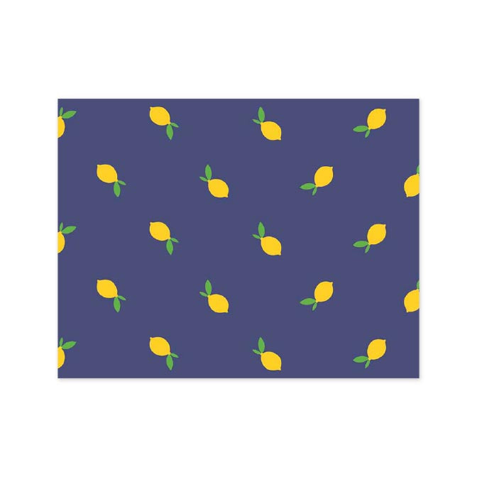 LEMON FOLDOVER NOTES