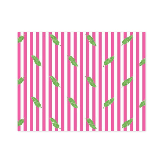 LEAF STRIPED FOLDOVER NOTES