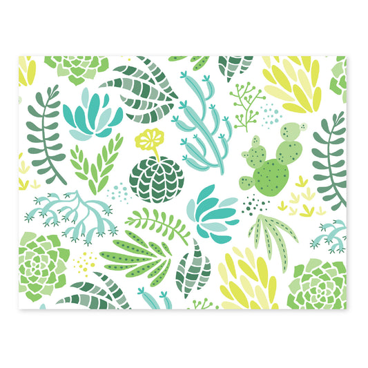 SUCCULENT FOLDOVER NOTES