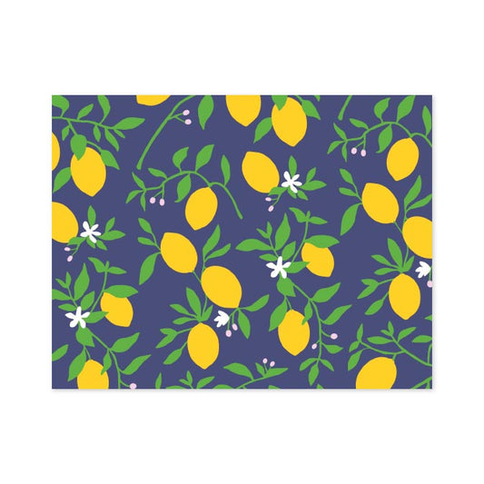 LEMON FOLDOVER NOTES