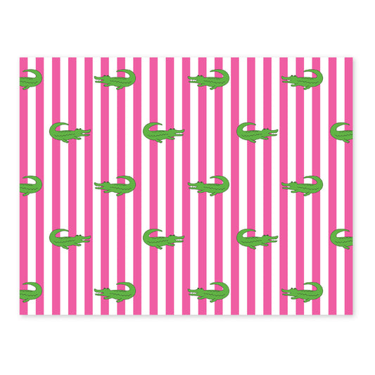ALLIGATOR FOLDOVER NOTES