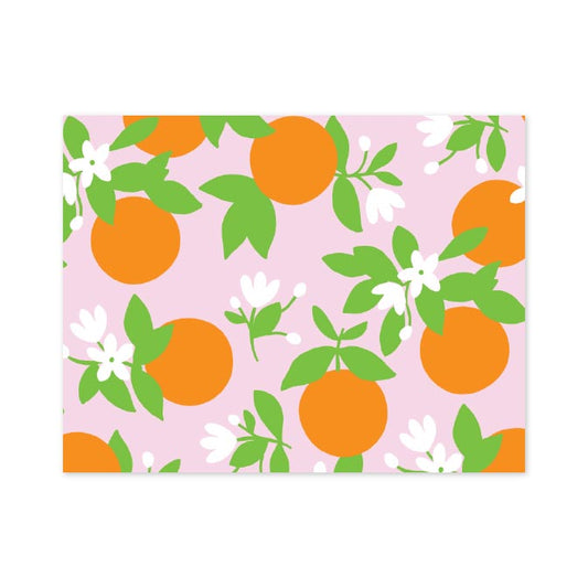 ORANGE FOLDOVER NOTES