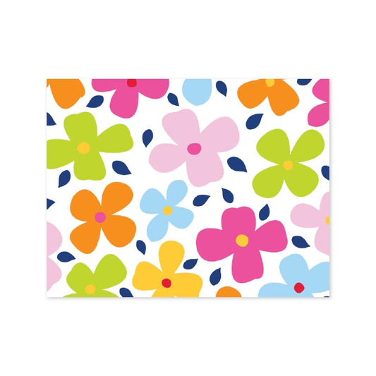 FLORAL FOLDOVER NOTES