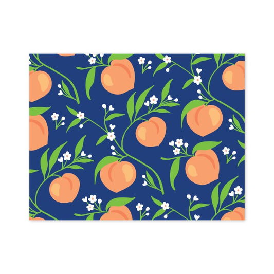 PEACH FOLDOVER NOTES