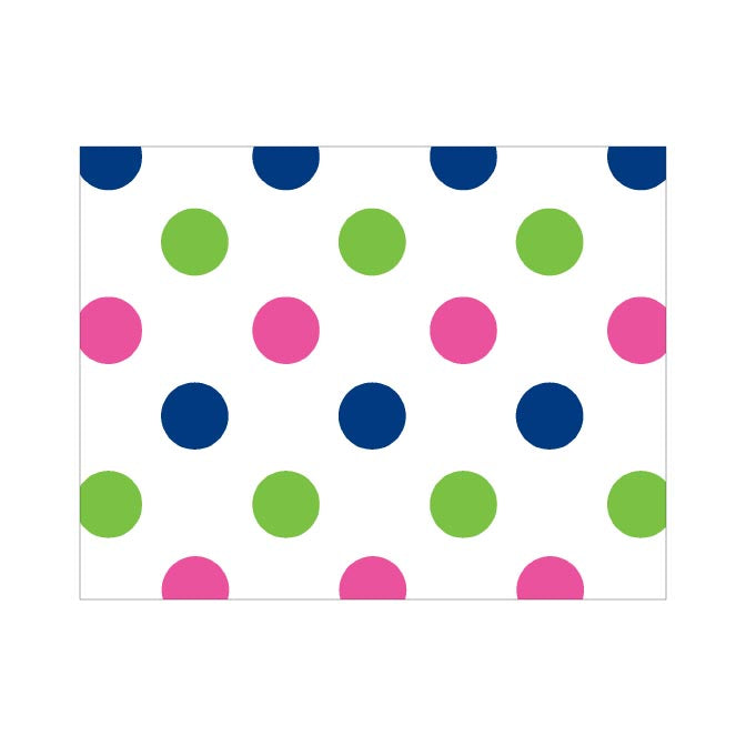 POLKA DOT FOLDOVER NOTES