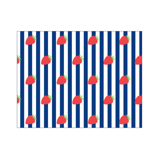 STRAWBERRY FOLDOVER NOTES