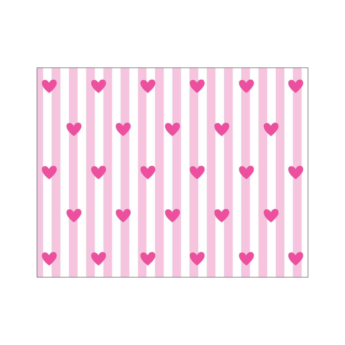 HEARTS FOLDOVER NOTES