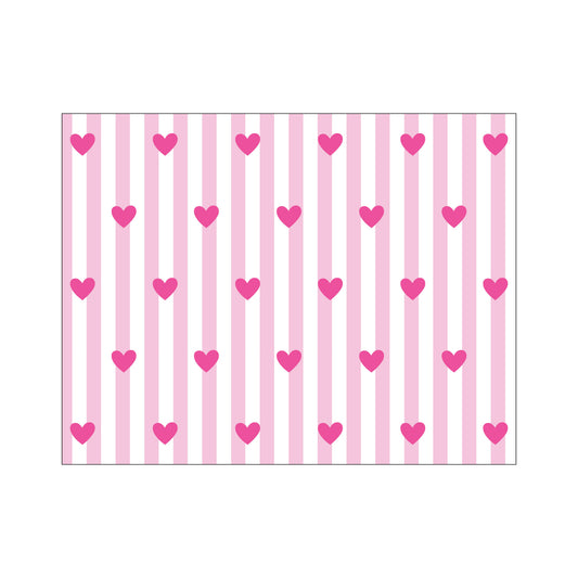 HEARTS FOLDOVER NOTES