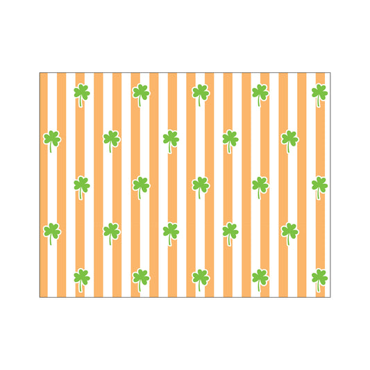 SHAMROCK FOLDOVER NOTES