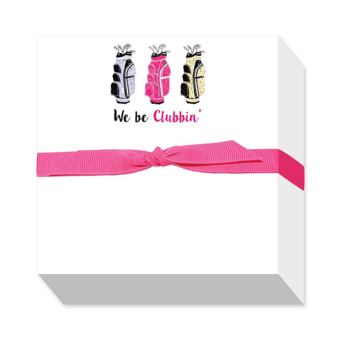 GOLF CHUBBIE NOTEPADS