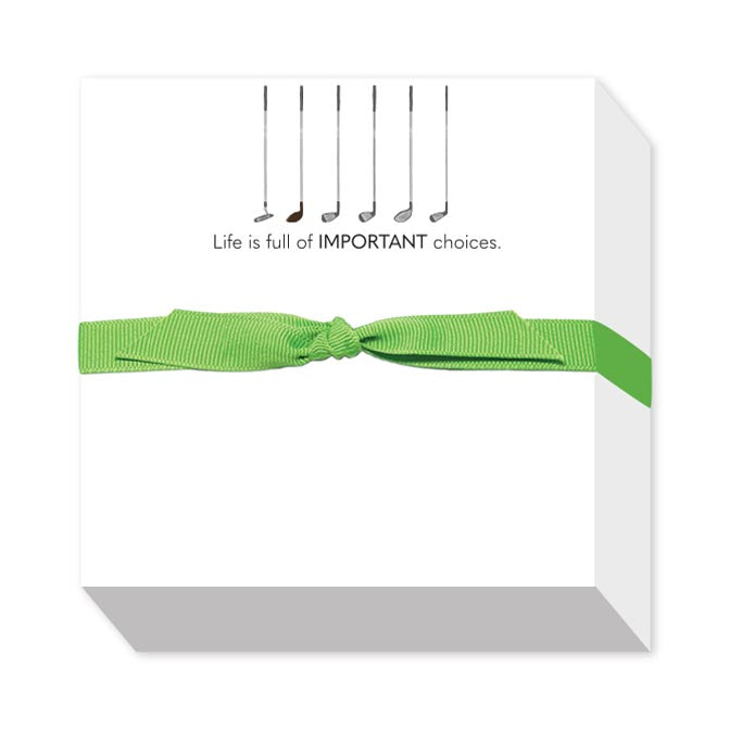 GOLF CHUBBIE NOTEPADS