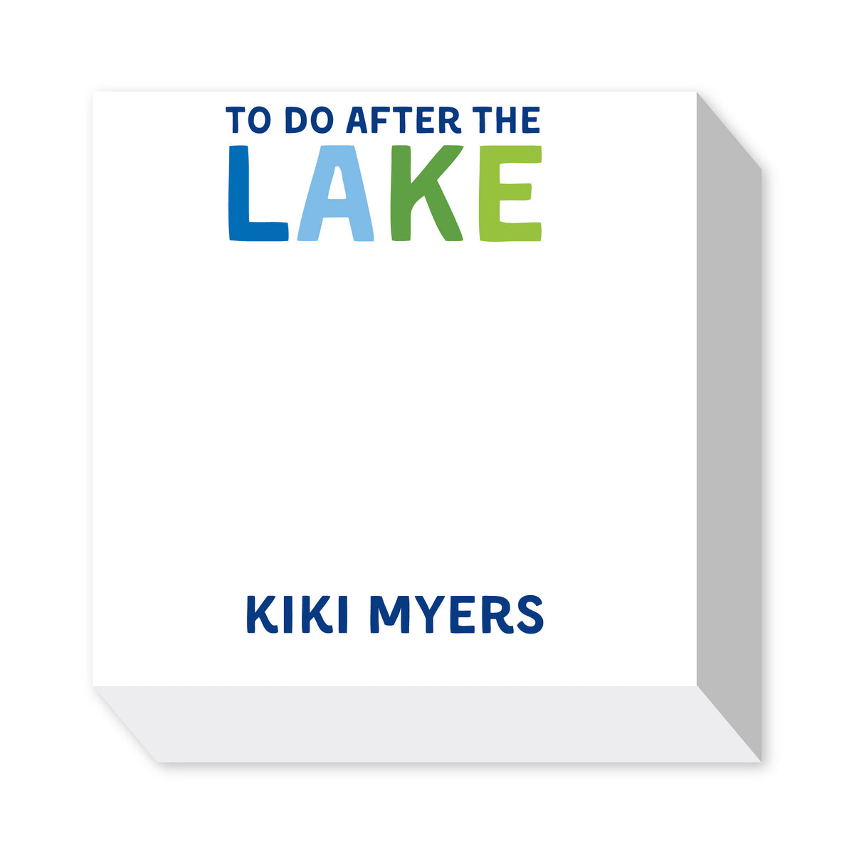 LAKE PERSONALIZED NOTEPADS