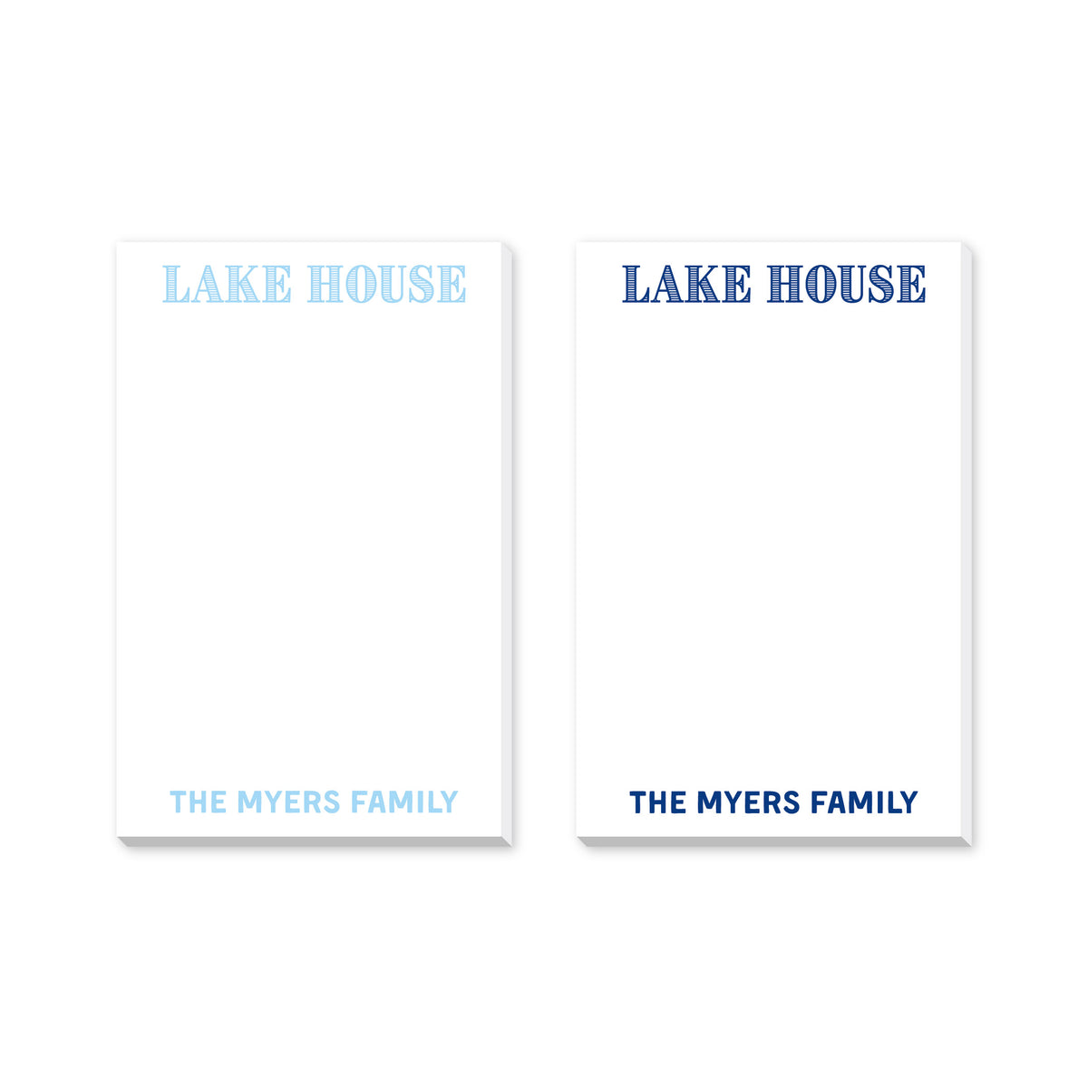 LAKE PERSONALIZED NOTEPADS