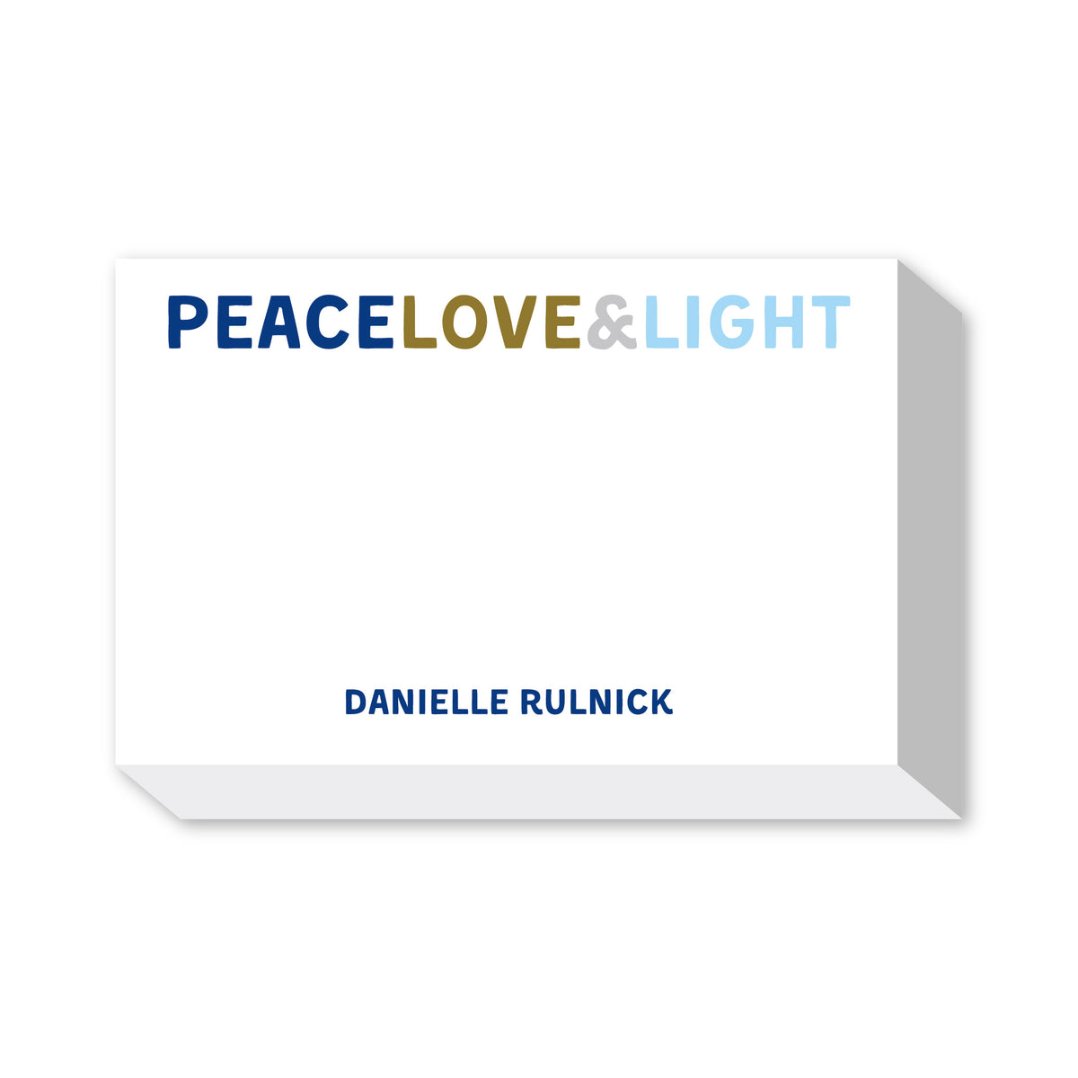 HANUKKAH PERSONALIZED NOTEPADS