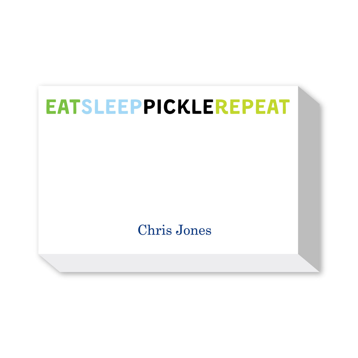 PICKLEBALL PERSONALIZED NOTEPADS