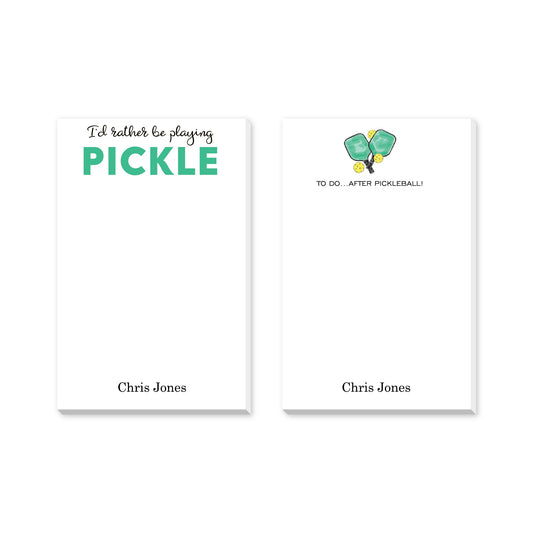 PICKLEBALL PERSONALIZED NOTEPADS