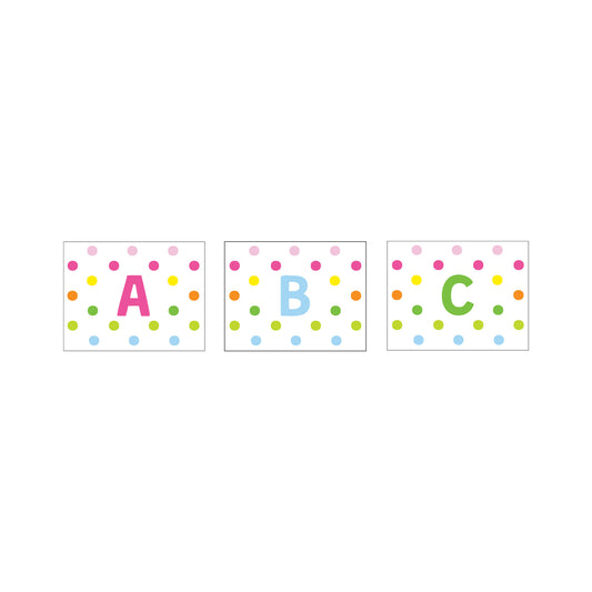 CONFETTI INITIAL FOLDOVER NOTES