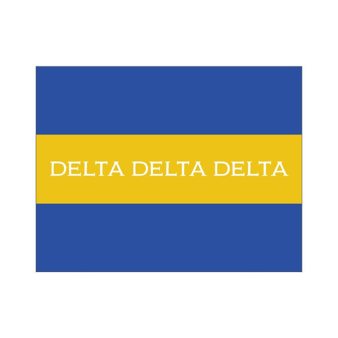 GREEK RUGBY STRIPE FOLDOVER NOTES