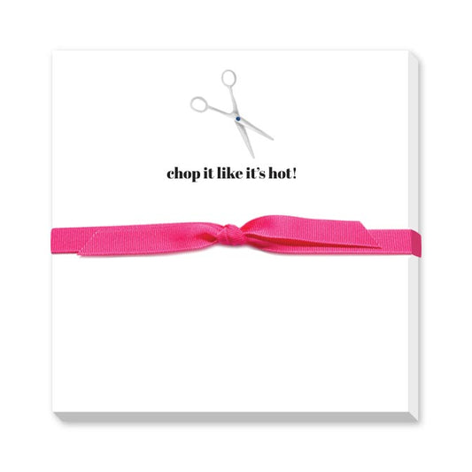 CHOP IT LIKE IT'S HOT DOODLE NOTEPAD