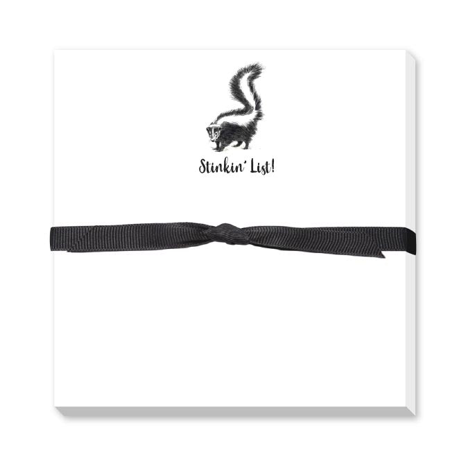 STINKIN' LIST DOODLE NOTEPAD