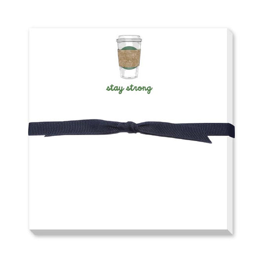 STAY STRONG DOODLE NOTEPAD