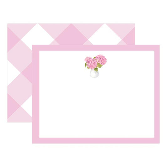 FLOWER GINGHAM FLAT NOTES