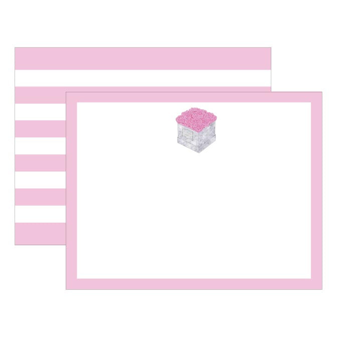 BOX OF ROSES FLAT NOTES