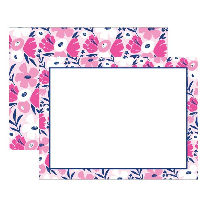 FLORAL FLAT NOTES