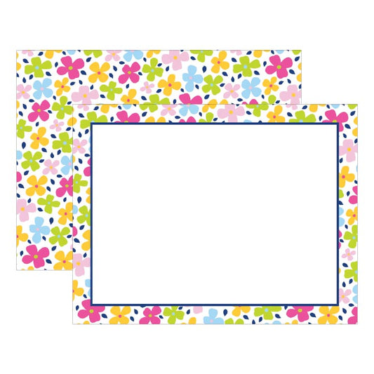 FLORAL FLAT NOTES
