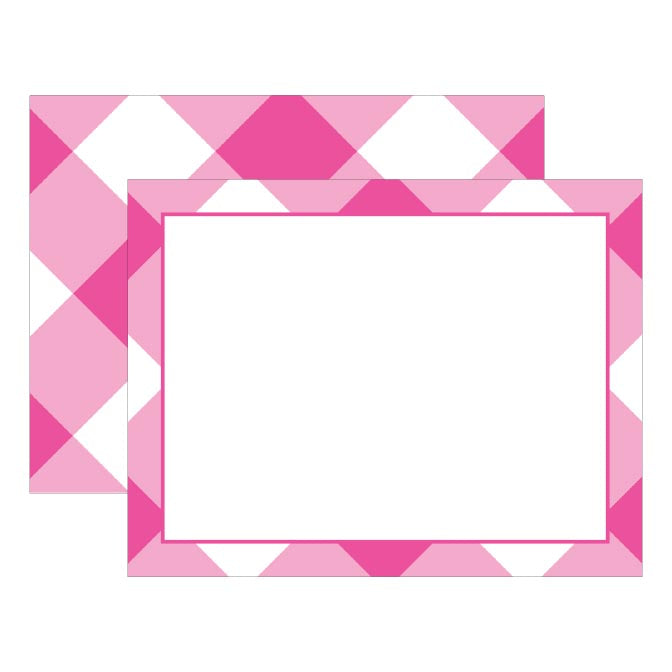 GINGHAM FLAT NOTES