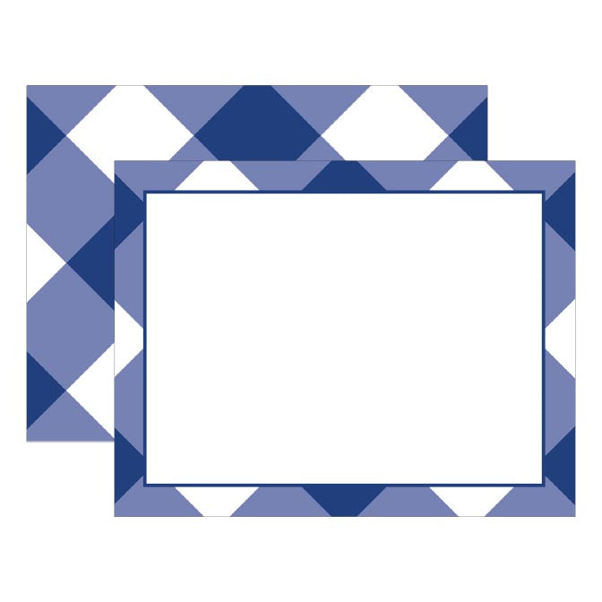 GINGHAM FLAT NOTES