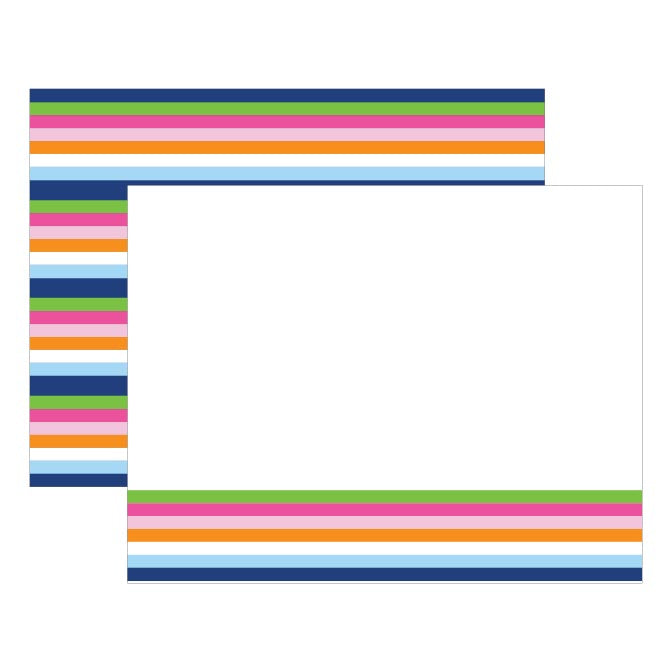 STRIPED FLAT NOTES