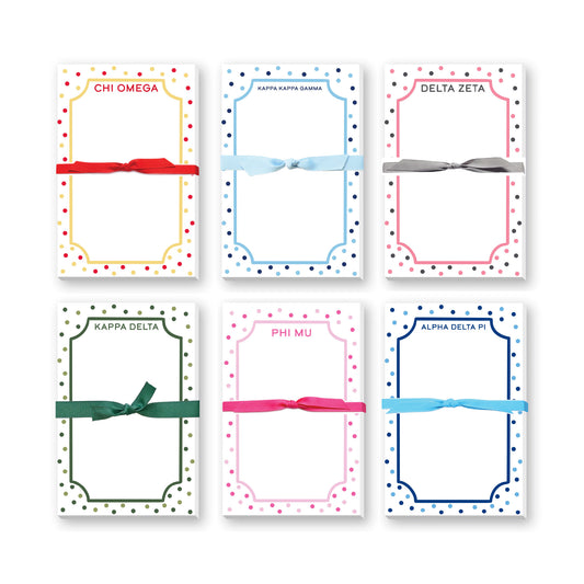GREEK LARGE NOTEPADS