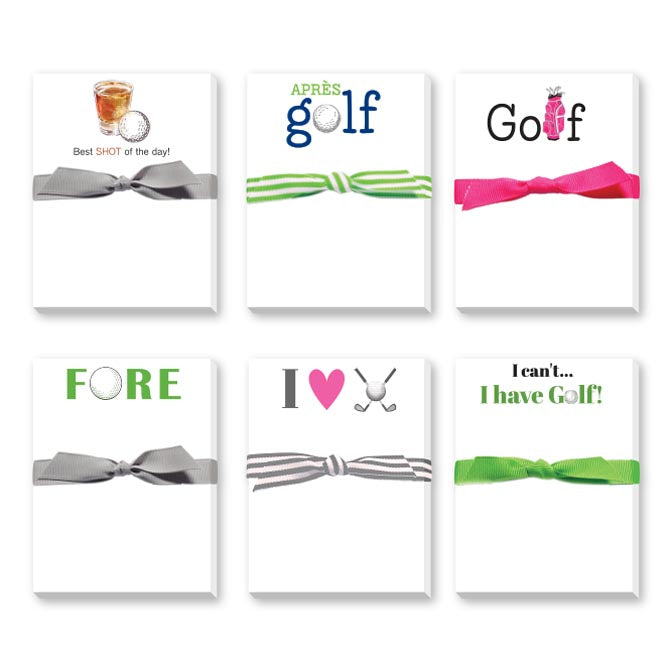 GOLF MINI NOTEPADS