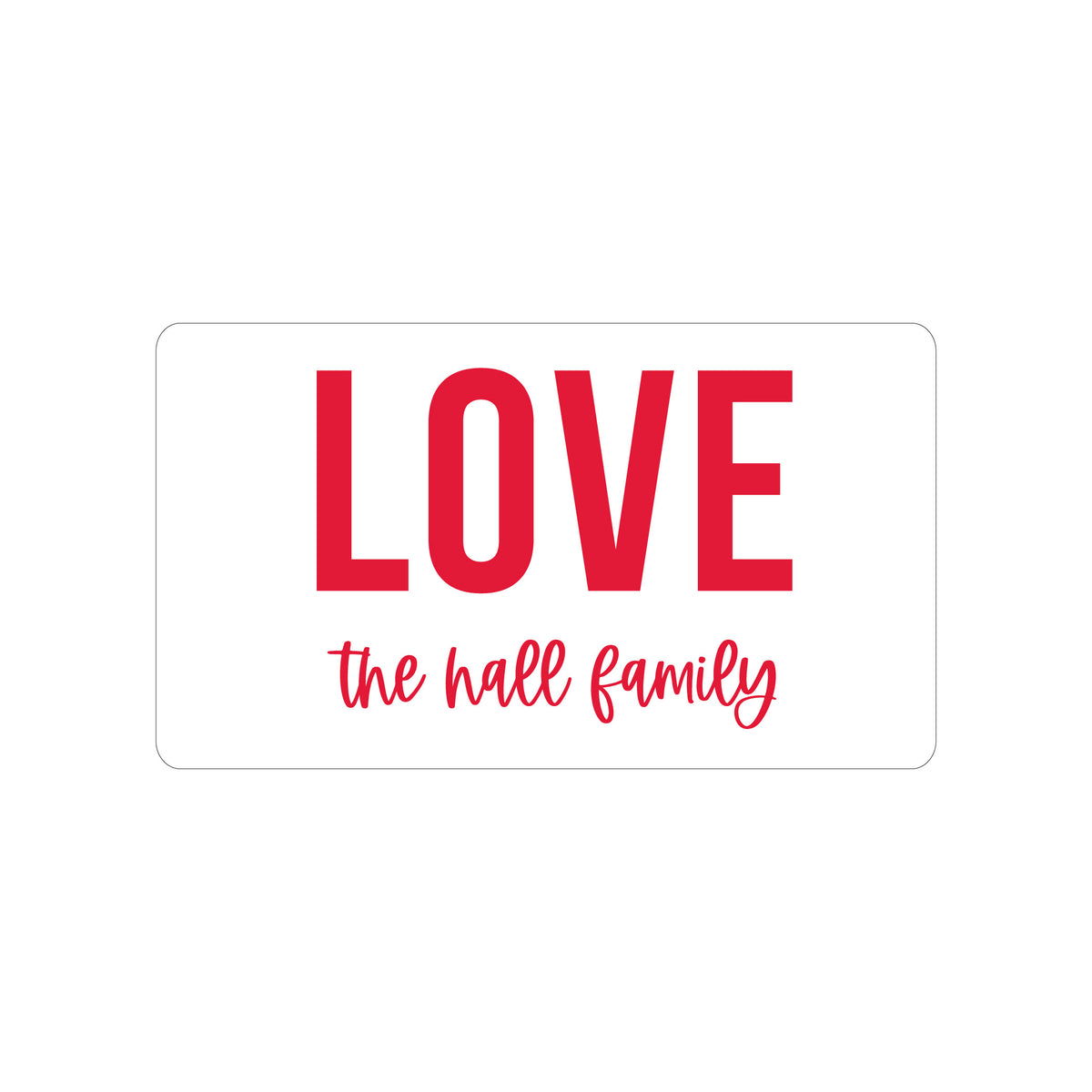 SIMPLE PERSONALIZED GIFT STICKERS