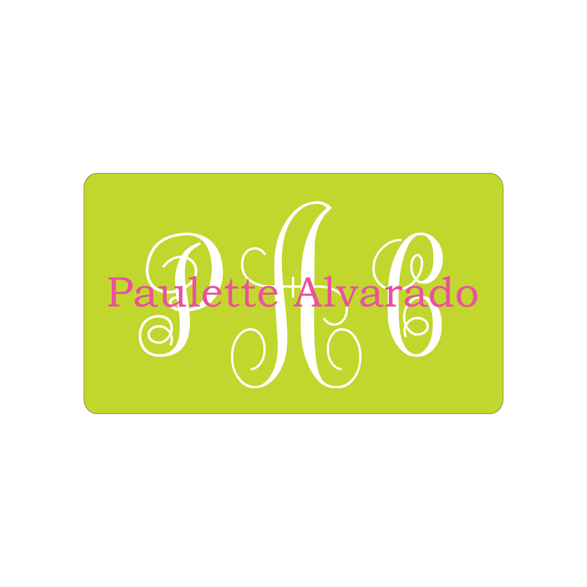 SOLID COLOR PERSONALIZED GIFT STICKERS