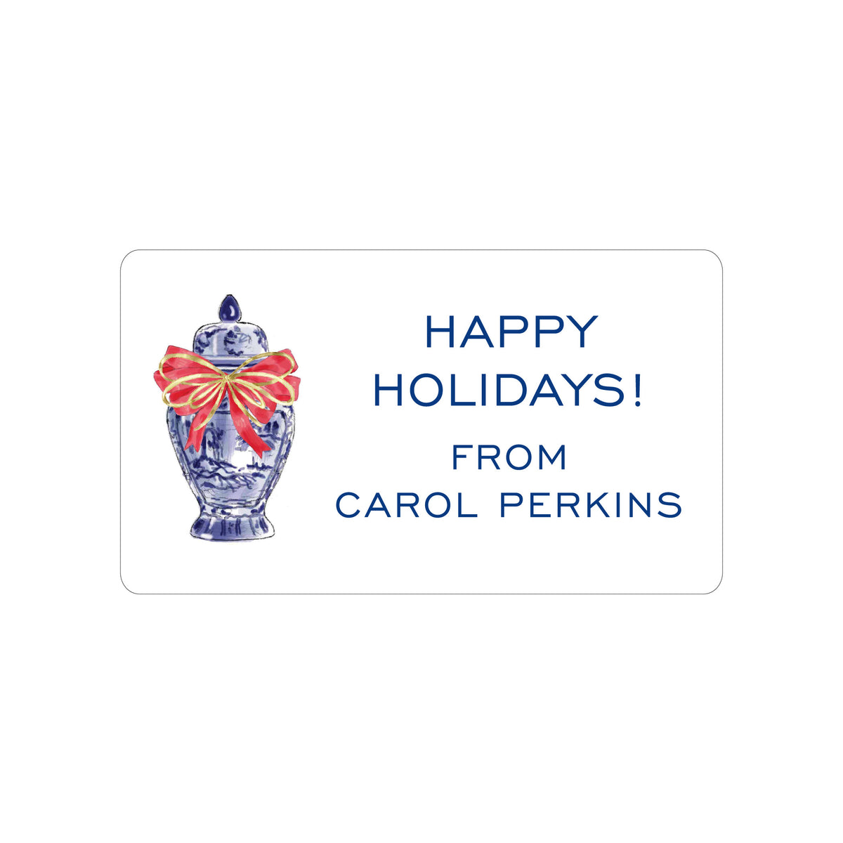 CHRISTMAS PERSONALIZED GIFT STICKERS
