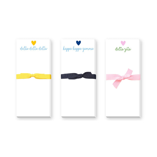 GREEK SKINNIE NOTEPADS