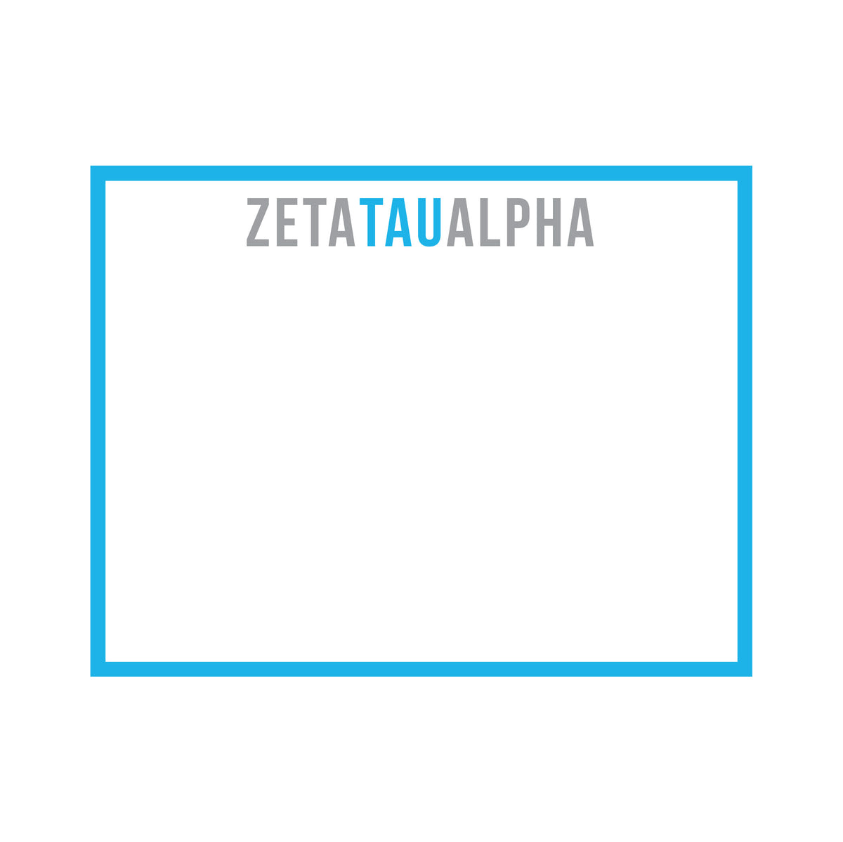 GREEK SWEET AND PETITE FLAT NOTES