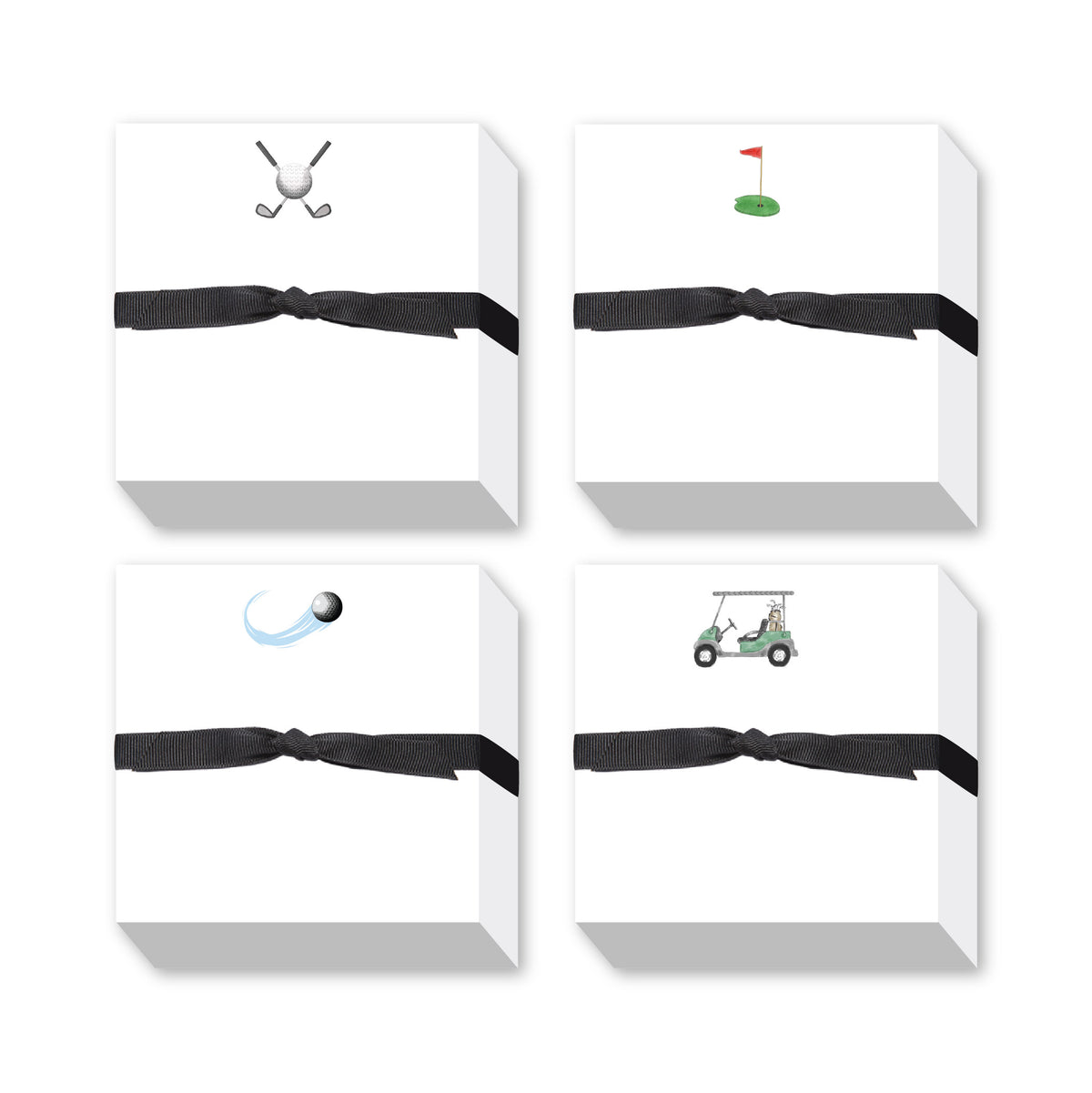 PICK YOUR PERSONALITY GOLF CHUBBIE NOTEPADS