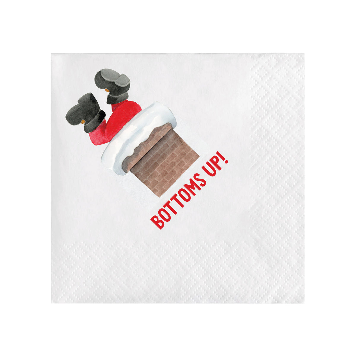BOTTOMS UP COCKTAIL NAPKINS
