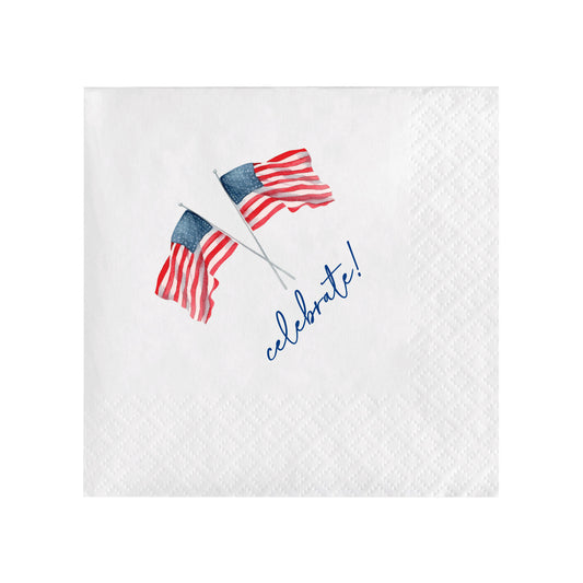 CELEBRATE HOLIDAY COCKTAIL NAPKINS
