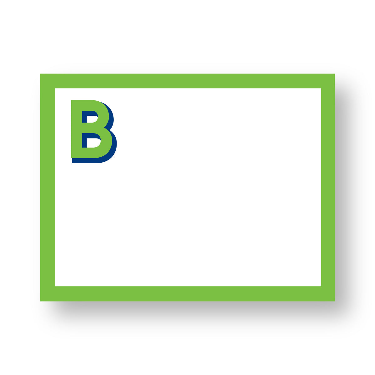 SHADOW INITIAL FLAT NOTES