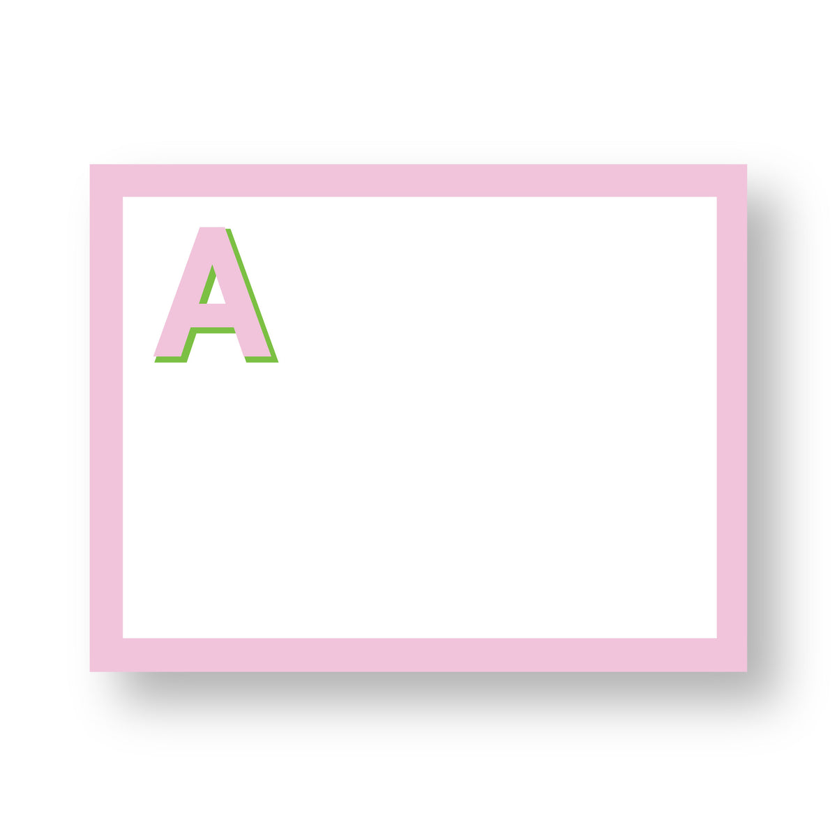 SHADOW INITIAL FLAT NOTES