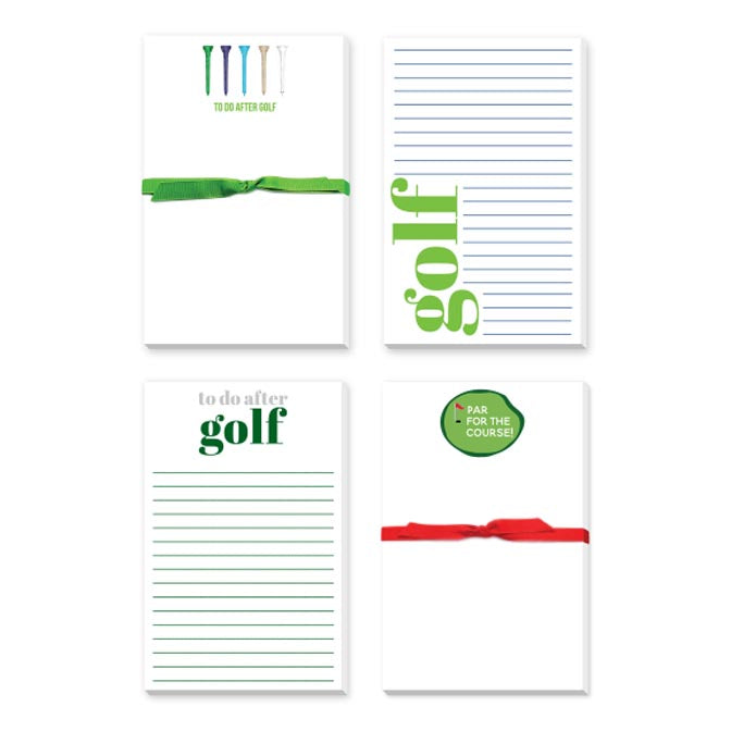 GOLF LARGE NOTEPADS