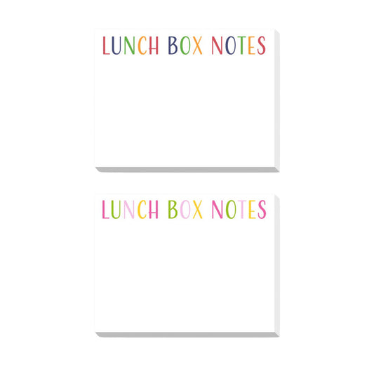 LUNCH BOX NOTE DITTIE NOTEPADS