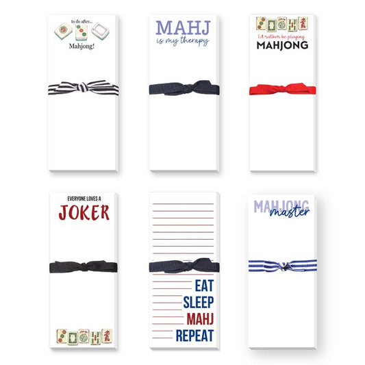 MAHJONG SKINNIE NOTEPADS