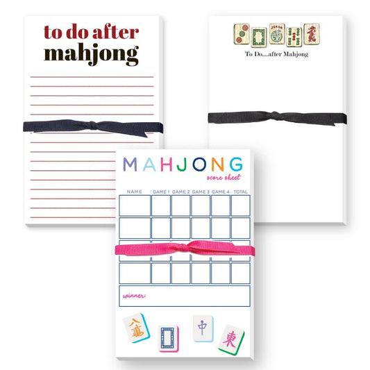 MAHJONG LARGE NOTEPADS