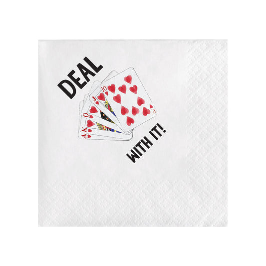 DEAL WITH IT COCKTAIL NAPKINS