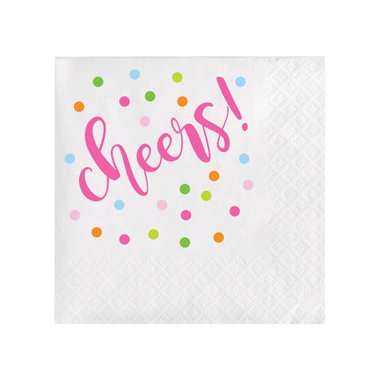 CHEERS COCKTAIL NAPKINS
